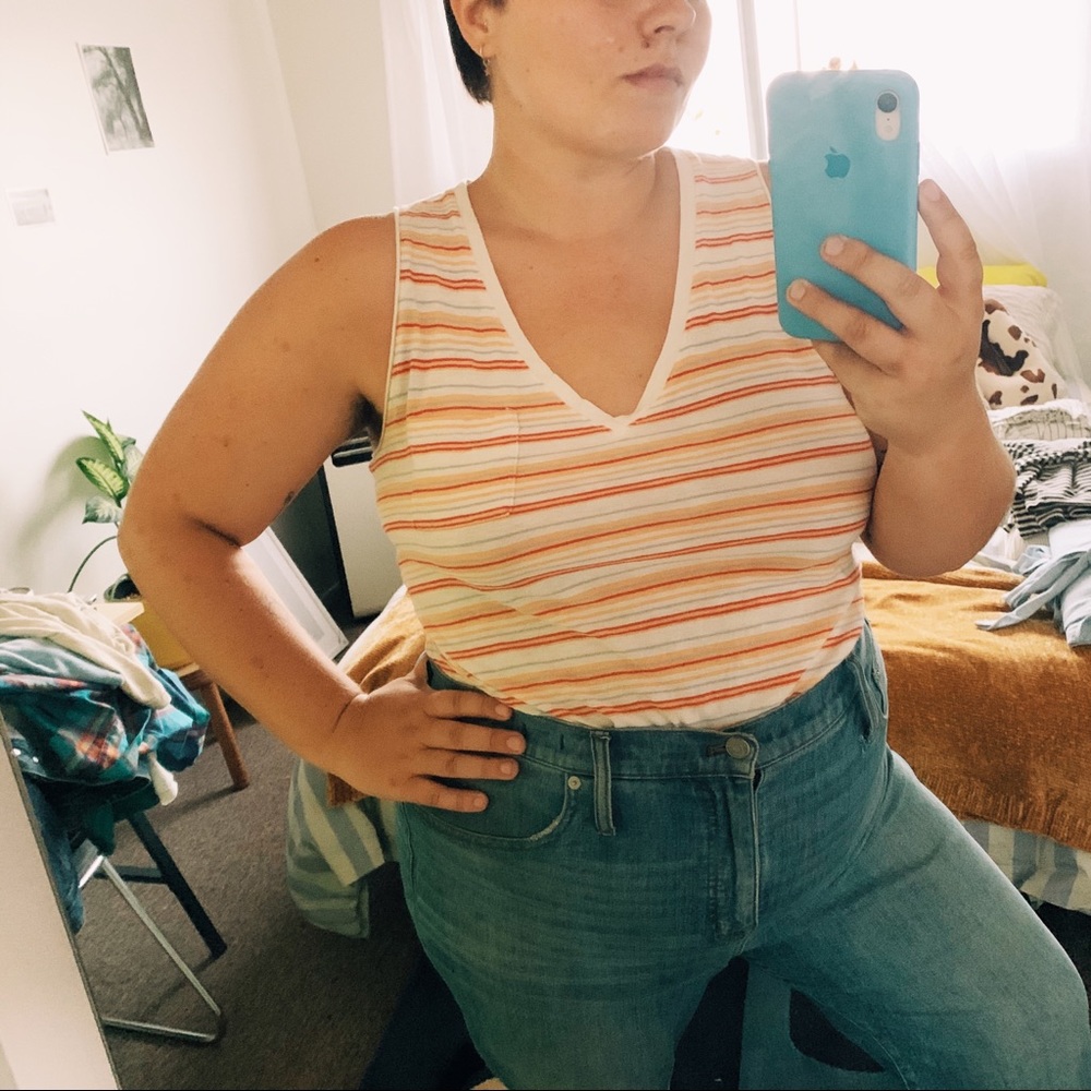 Madewell Striped Tank Top